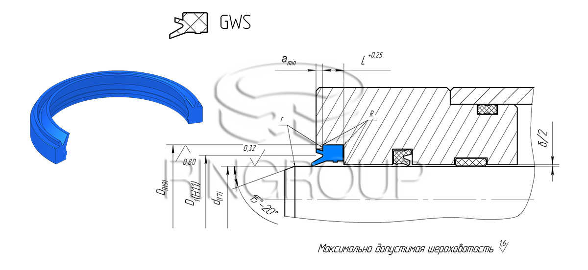 Грязесъемники GWS